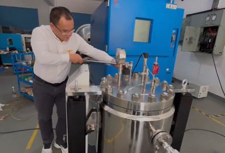 Complete Closed Vessel Test System